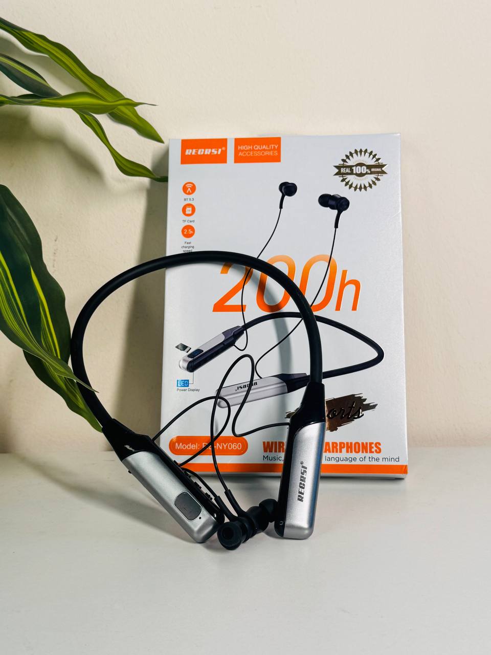 200h Regrsi RE-NY060 Wireless Neckband